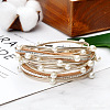PU Leather Multi-layered Bracelets WG13214-04-1
