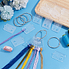 30Pcs Acrylic Thread Winding Boards TOOL-PH0001-79A-5