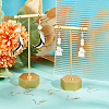 150Pcs Brass Round Beaded Earring Hooks KK-BBC0005-37-4