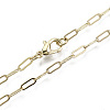 Brass Paperclip Chains X-MAK-S072-10B-KC-1