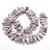 Natural Keshi Pearl Beads Strands PEAR-S020-H06-3