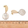 Natural Baroque Keshi Pearl Stud Dangle Earring EJEW-JE07134-5