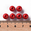 Opaque Acrylic Beads X-MACR-S370-C8mm-A14-4