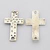 Alloy Hammered Cross Links connectors PALLOY-AD49200-AS-FF-1