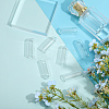 12Pcs Transparent Glass Straw Dustproof Covers AJEW-FG0002-37B-4