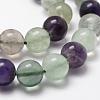 Natural Fluorite Bead Strands G-D840-56-8mm-AB-3
