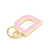 Rack Plating Brass Pendants KK-C065-02D-G-2