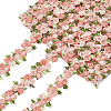 4.6~5Yards Flower Polyester Trim Ribbon OCOR-PH0001-97F-1