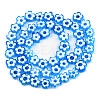 Handmade Millefiori Glass Bead Strands LAMP-N029-017B-15-2