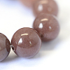 Natural Purple Aventurine Round Bead Strands X-G-E334-10mm-21-4
