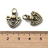 Tibetan Style Rack Plating Brass Pendants KK-Q805-44AB-3