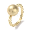 Rack Plating Brass Finger Ring for Women RJEW-K247-07G-1