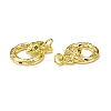 Brass Micro Pave Cubic Zirconia Bird Pendants KK-E068-VB004-3