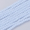 Imitation Jade Glass Beads Strands X-GLAA-G045-A09-1