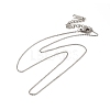Non-Tarnish 304 Stainless Steel Cable Chain Necklace for Women NJEW-G097-11P-1