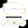 12Pcs 2 Colors Iron Choker Necklace Making NJEW-UN0001-84-3