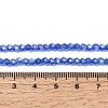 Glass Beads Strands EGLA-S056-3mm-02-5