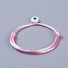 Adjustable Nylon Cord Bracelet Sets BJEW-JB04364-05-4