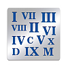 Roman numerals Stainless Steel Cutting Dies Stencils DIY-WH0279-070-1