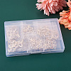 Alloy Rhinestone Crystal Links Connectors PALLOY-TA0002-26LG-3