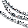 Transparent Electroplate Glass Beads Strands X-EGLA-A039-T3mm-UA05-3