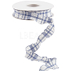 Cloth Plaid Ribbon OCOR-WH20071-001F-1