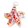 Handmade Lampwork Pendants LAMP-A004-05J-1