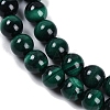 Natural Malachite Beads Strands G-F461-05-8mm-2