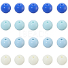 Opaque Acrylic Beads SACR-PA0001-04B-04-6