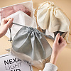 Givenny-EU 8Pcs 4 Colors Blank Non-Woven DIY Craft Drawstring Storage Bags ABAG-GN0001-10B-5