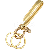 1PC U-Shaped Brass Key Hook Shackle Clasps KK-CP0001-05B-1