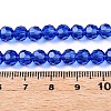 Transparent Glass Beads LS-EGLA-A035-T6mm-D21-4