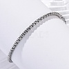 Tarnish Resistant Adjustable 304 Stainless Steel Slider Bracelets BJEW-L653-002A-P-2