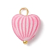 Craft Style Acrylic Pendants PALLOY-JF04253-01-3