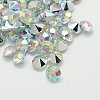 Imitation Taiwan Acrylic Rhinestone Pointed Back Cabochons GACR-A003-4mm-17-1