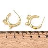 Brass Enamel Stud Earrings KK-CBA8324-23G-04-5