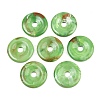 Opaque Imitation Jade Acrylic Pendants OACR-G064-07B-1