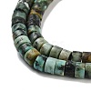 Natural African Turquoise(Jasper) Beads Strands G-A220-B03-01-4
