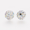 Polymer Clay Rhinestone Beads LS-RB-K050-8mm-C30-2