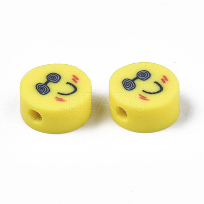 Handmade Polymer Clay Beads Strands X-CLAY-T020-05-1