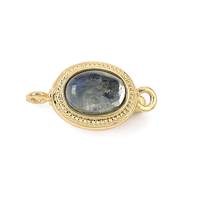 Brass & Natural Gemstone Box Clasps GG-CBAFA4F-03G-A-1