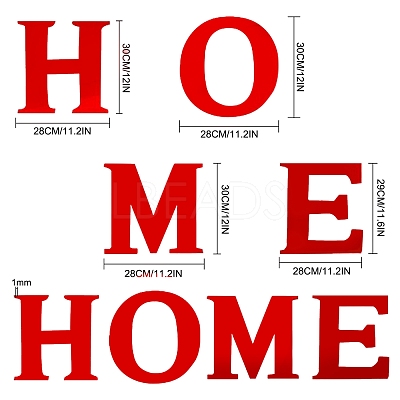 Mirror Wall Stickers DIY-WH0210-56B-1