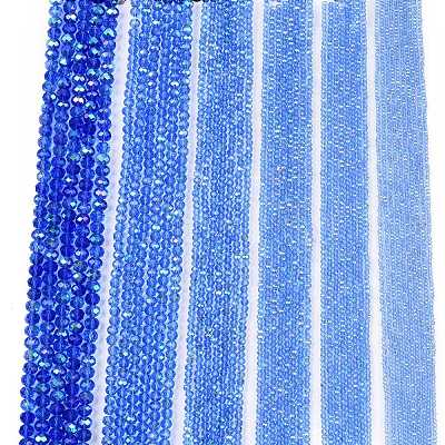 Electroplate Glass Beads Strands LS-EGLA-A044-T2mm-L14-1