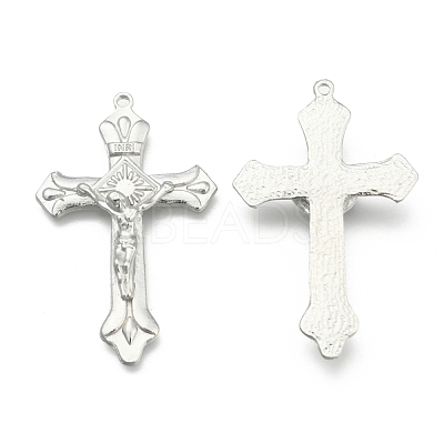 Alloy Crucifix Cross Pendants EC1053-P-1