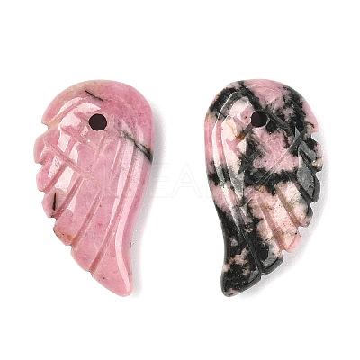 Natural Rhodonite Pendants G-E435-C-14-1