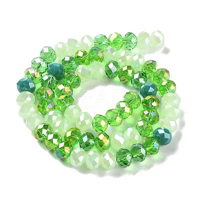 Glass Beads Strands EGLA-A034-M10mm-11-1