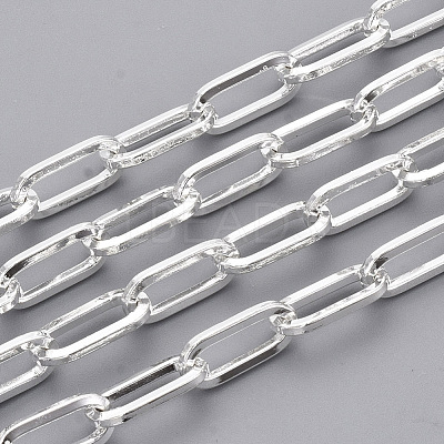 Unwelded Iron Paperclip Chains CH-S125-02F-S-1