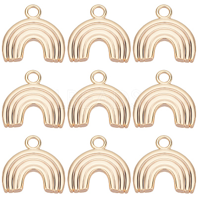 10Pcs Brass Charms KK-BBC0011-25-1