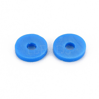 Handmade Polymer Clay Beads Strands CLAY-R089-8mm-T019-1
