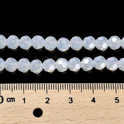 Electroplate Glass Beads Strands EGLA-A035-J6mm-A06-1